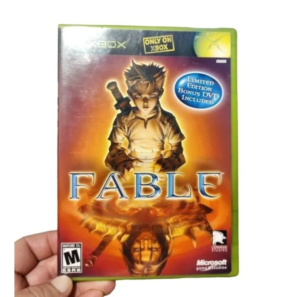 Fable Microsoft Xbox Game Complete with Manual & Limited-Edition Bonus DVD